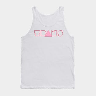 Trans - Pink Triangle Tank Top